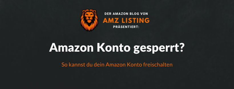 Amazon Verkäuferkonto gesperrt – was du tun kannst