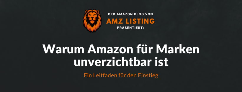 Als Marke auf Amazon Produkte listen